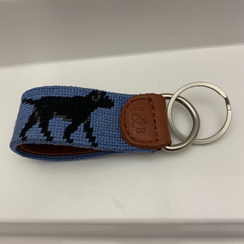 SLB Blue and Brown Key Holder
